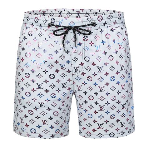 louis vuitton reflective swim trunks|Louis Vuitton men swimsuit.